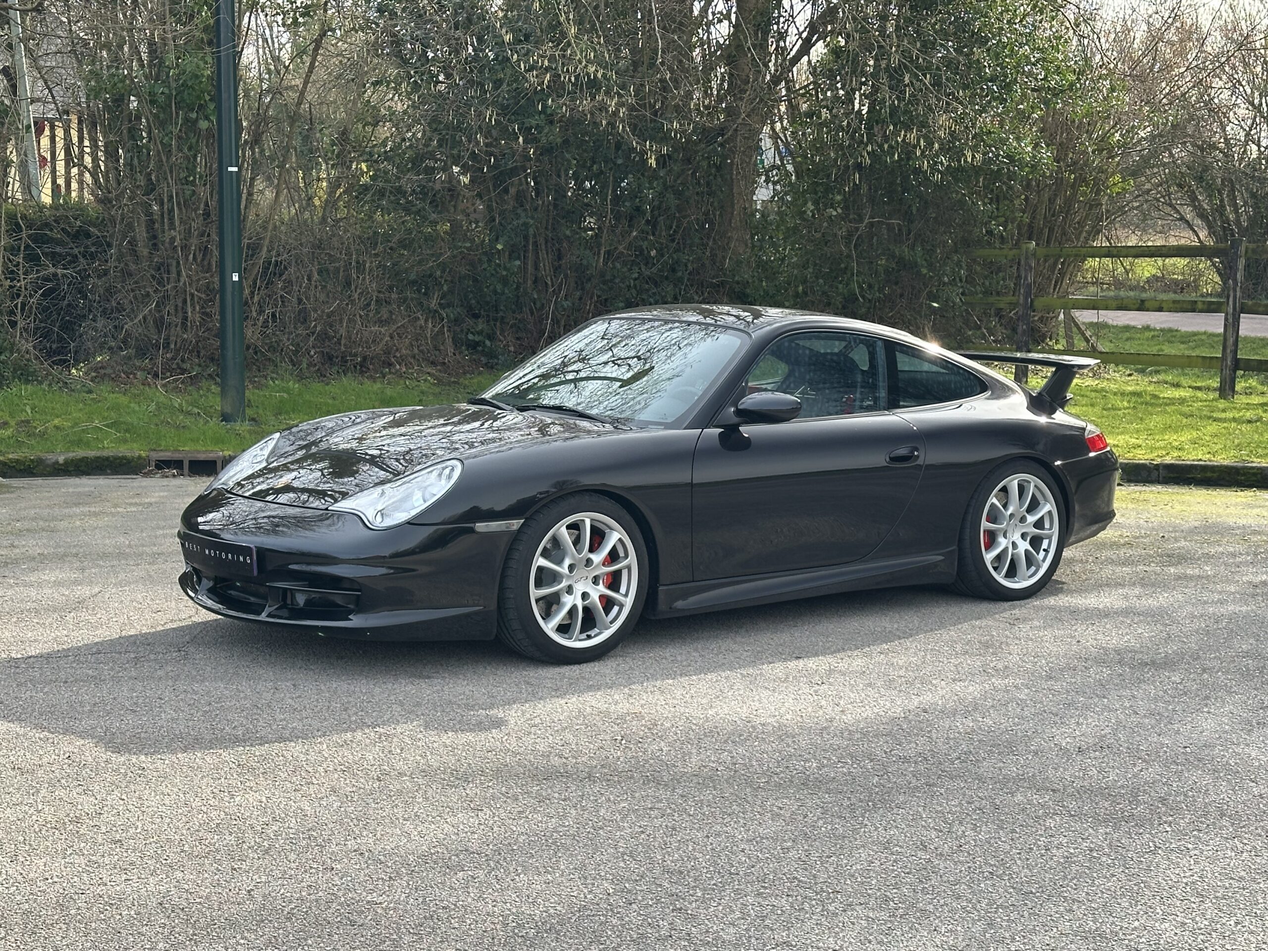 PORSCHE 996 GT3 MK2 – Basalt Black Metallic – Origine France